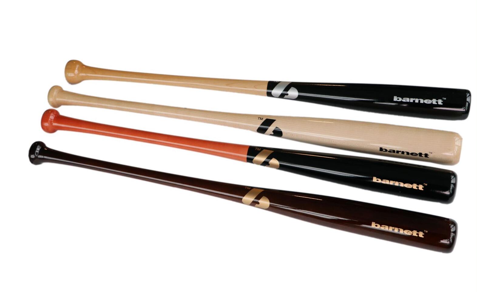 BARNETT  BB-12 34" Adult Quality Wooden Baseball Bat