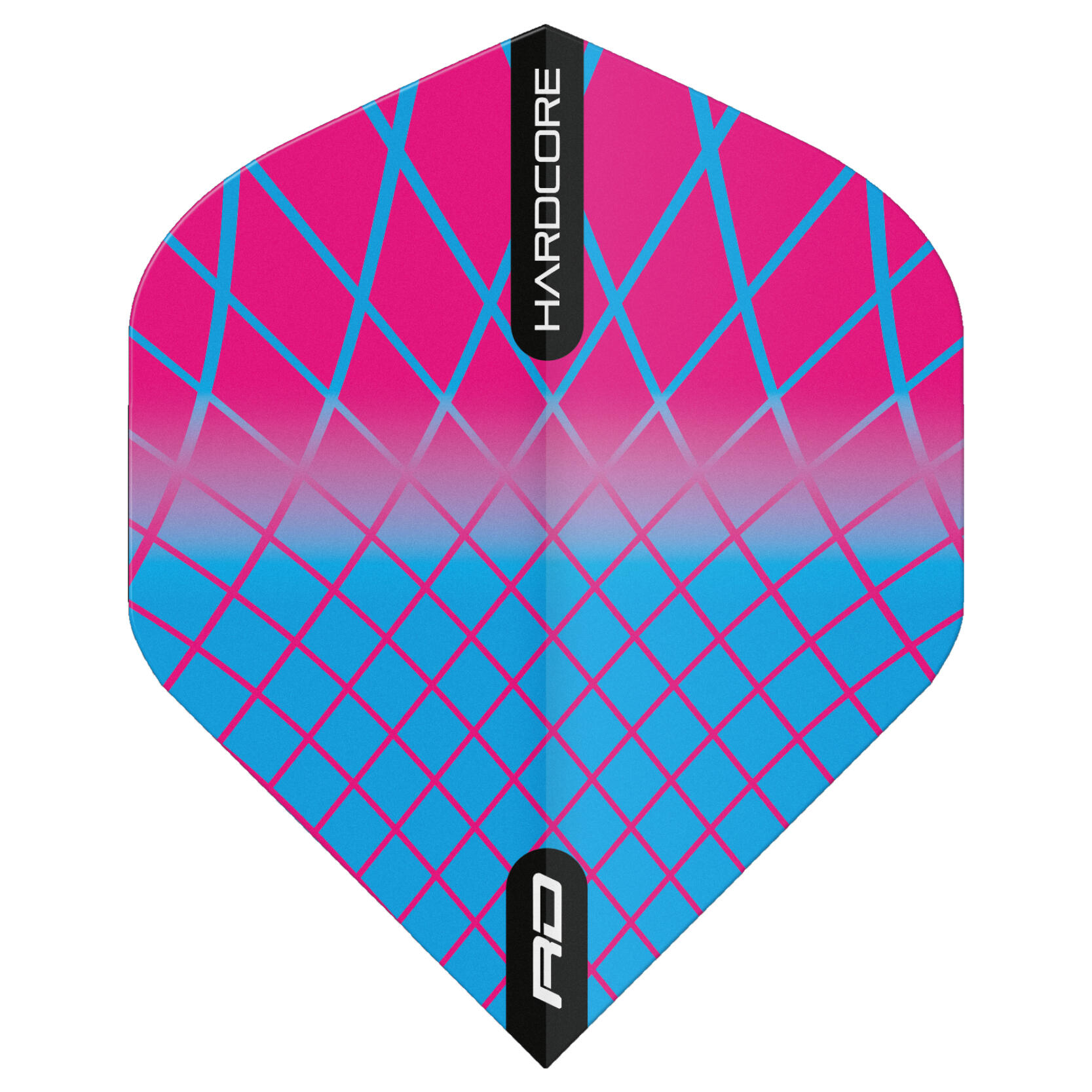 Red Dragon Hardcore Radical Harlequin Dart Flights - 4 Sets Per Pack 1/4