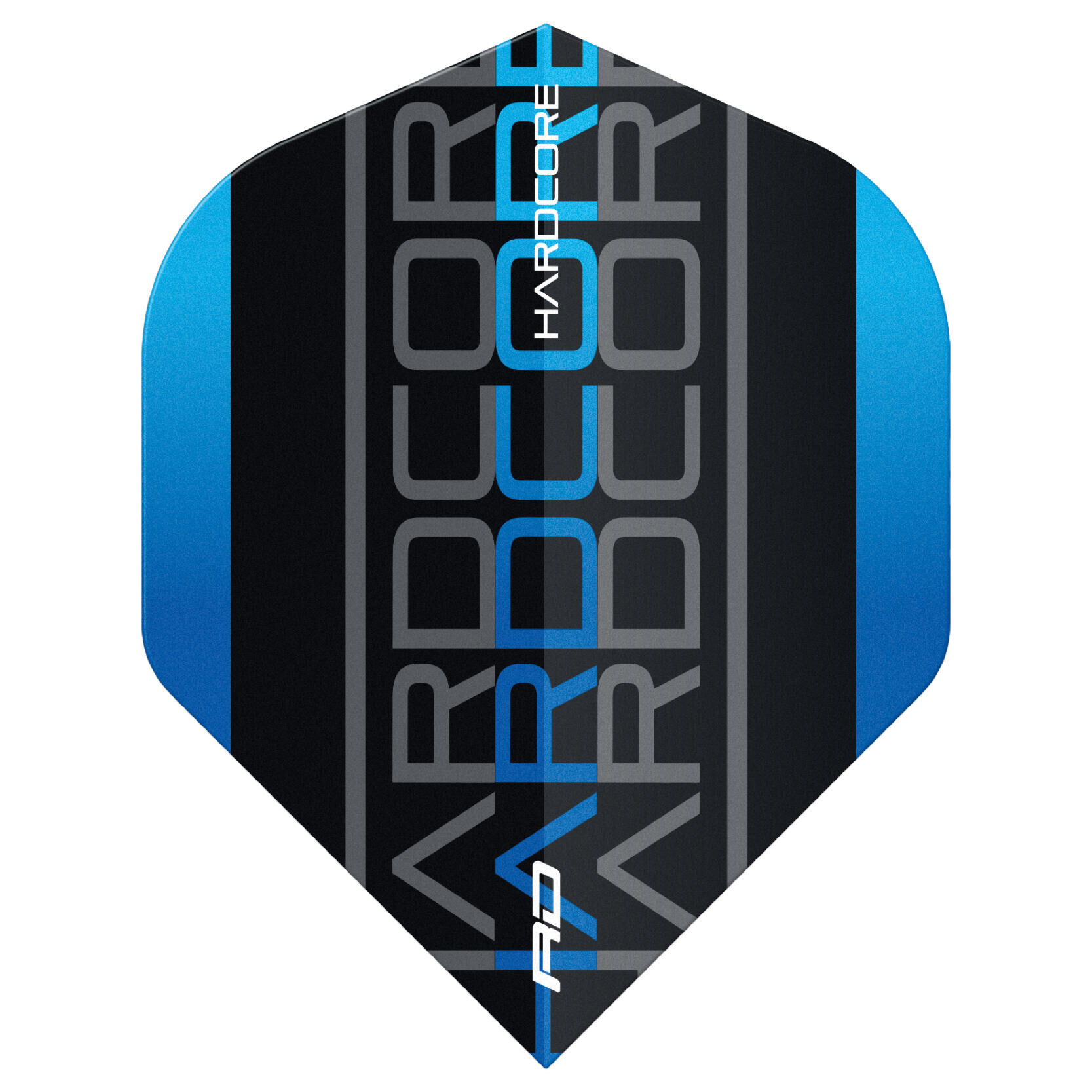 RED DRAGON DARTS Red Dragon Hardcore XT Blue Triple Dart Flights - 4 Sets Per Pack