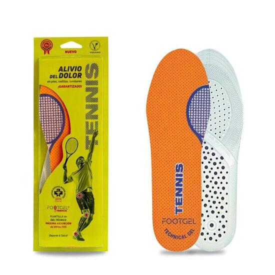 FOOTGEL SOLETTA PER TENNIS UNISEX ORANGE