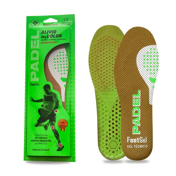 FOOTGEL PLANTILLA DE GEL FOOTGEL PADEL