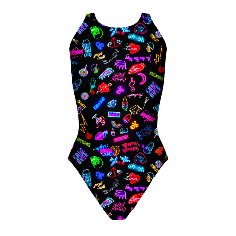 COSTUME INTERO DONNA TORONTO A3F SKULL NEON