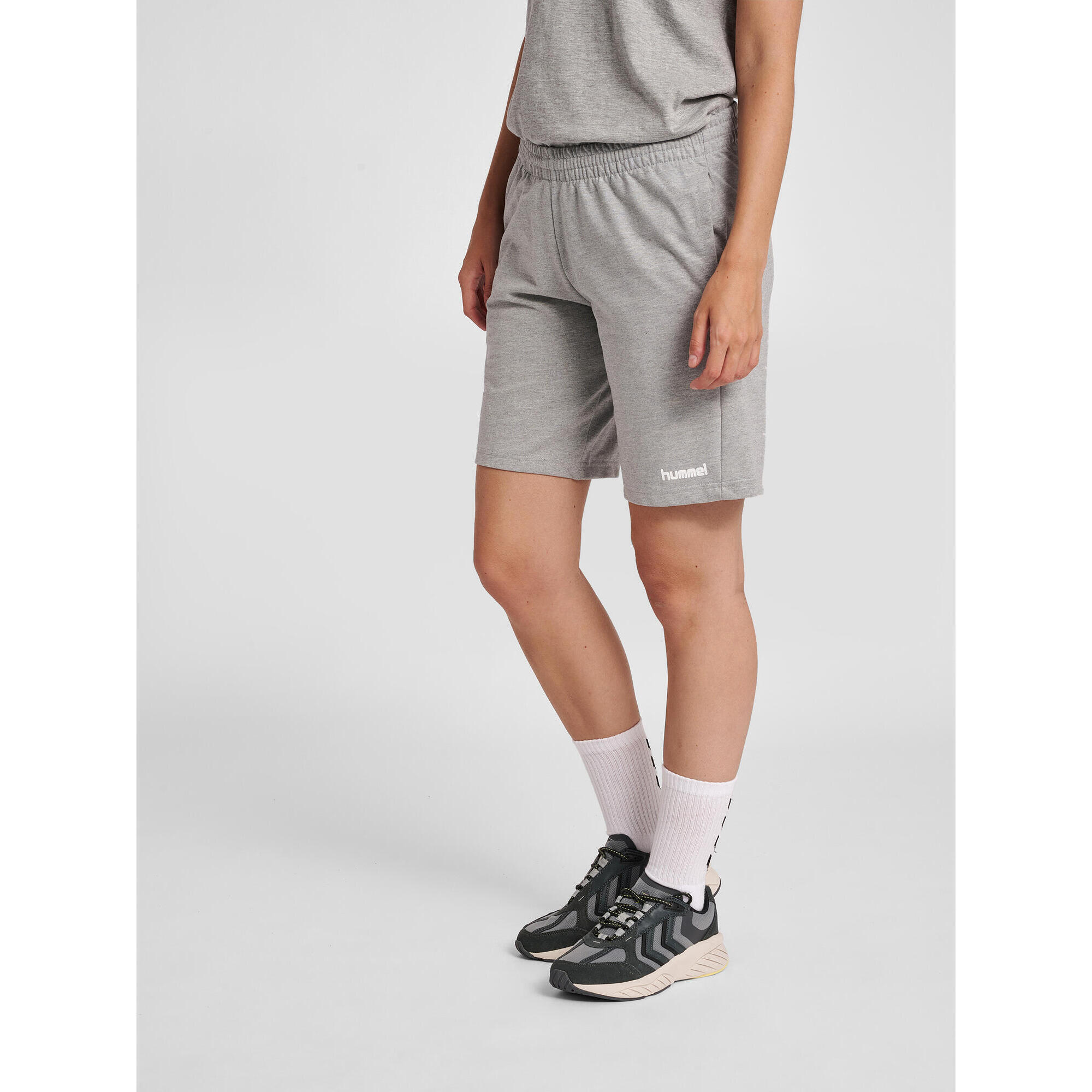 Hummel - Fermeture À Cordon Short Hmlgo Femme Hummel - Short - Gris - 40 M - Decathlon