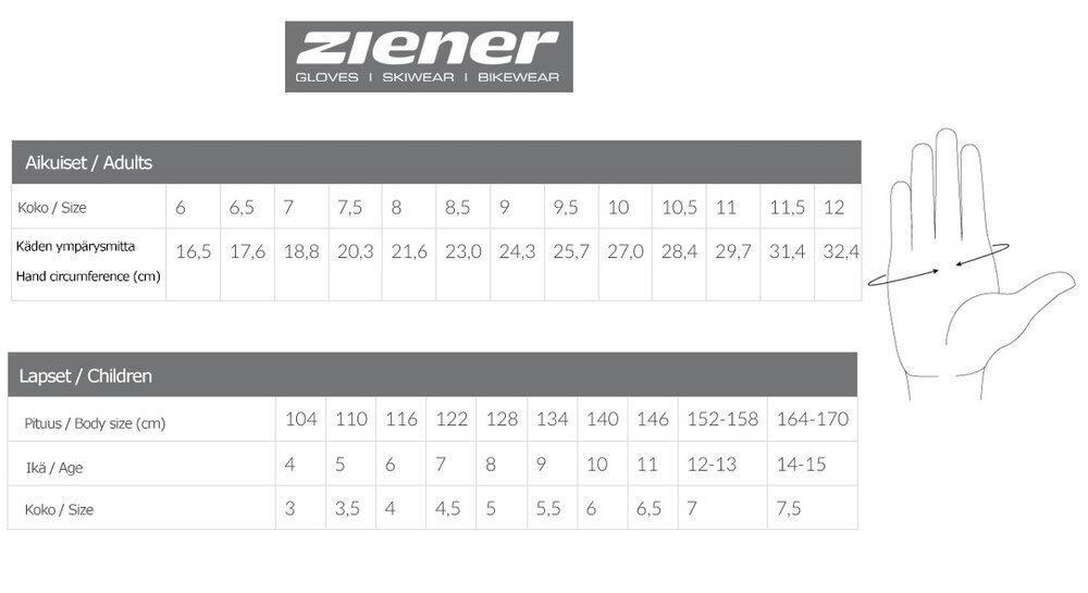 Kinder-Skihandschuh Lett As Grau 2/2