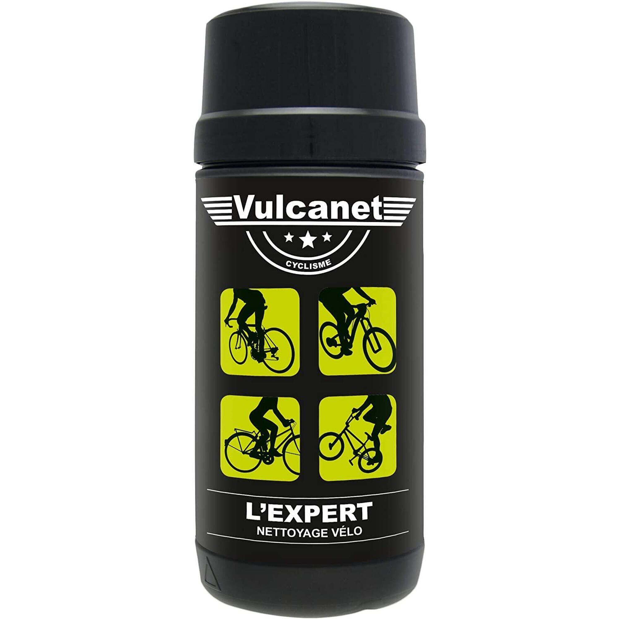 Jar of 80 Vulcanet brush pen wipes for bicycles