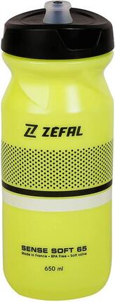ZEFAL Sense Soft Bidon Vélo Souple Et Inodore - Tétine en Silicone - 650 ml