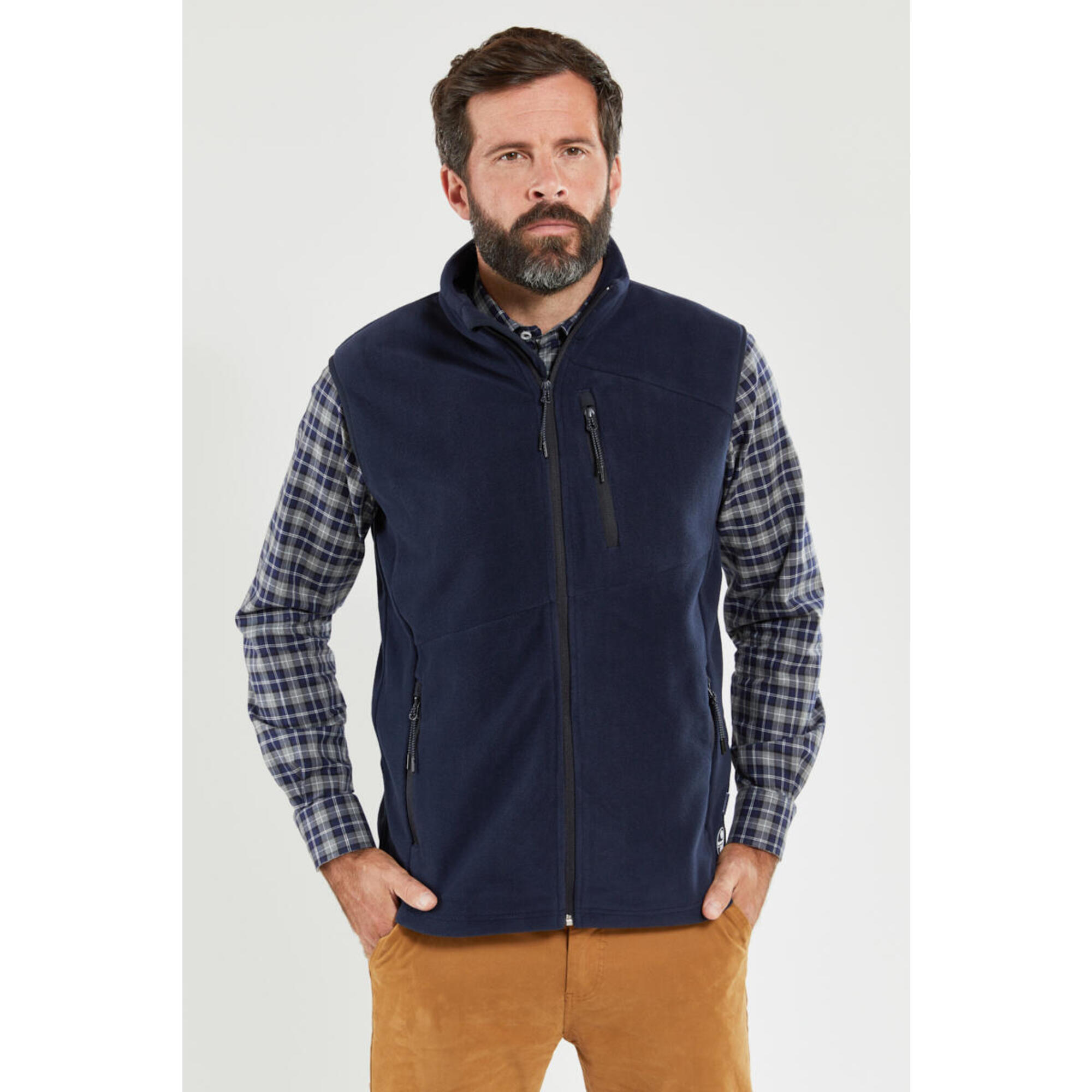 Veste polaire sans manches PAIMPOL Homme Bermudes BERMUDES Decathlon