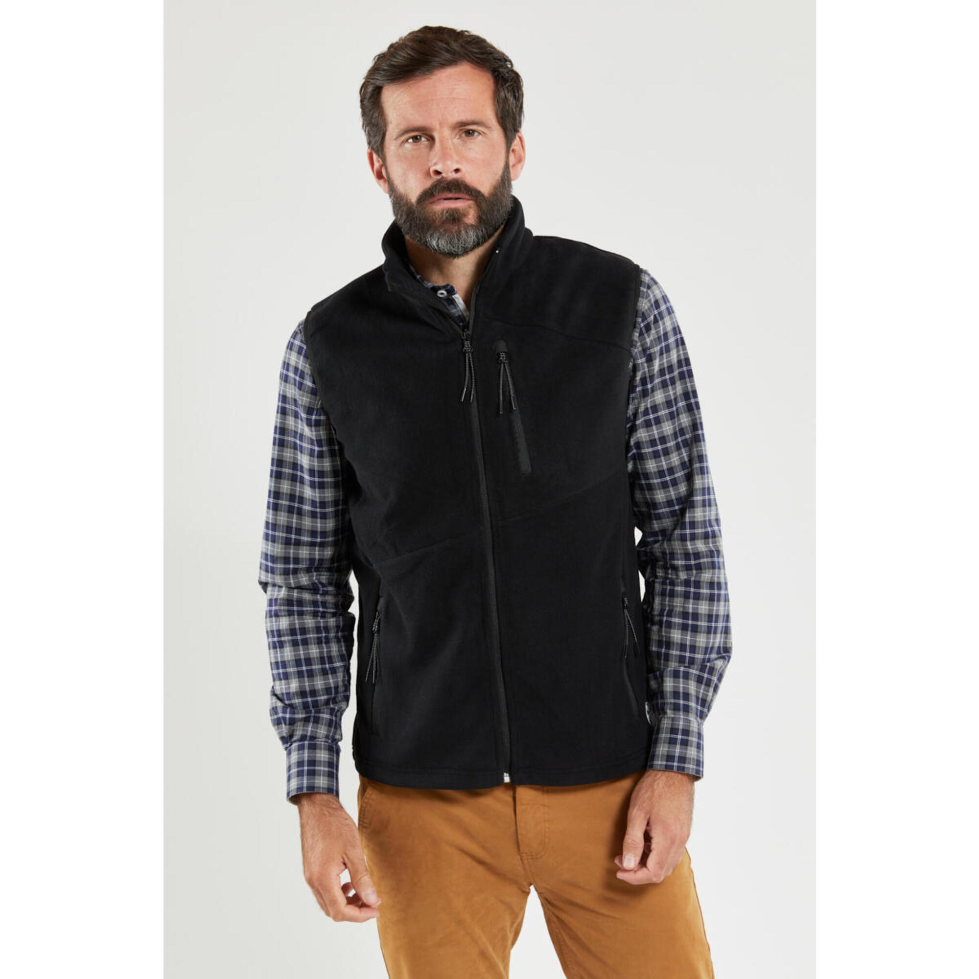 gilet polaire sans manche homme decathlon