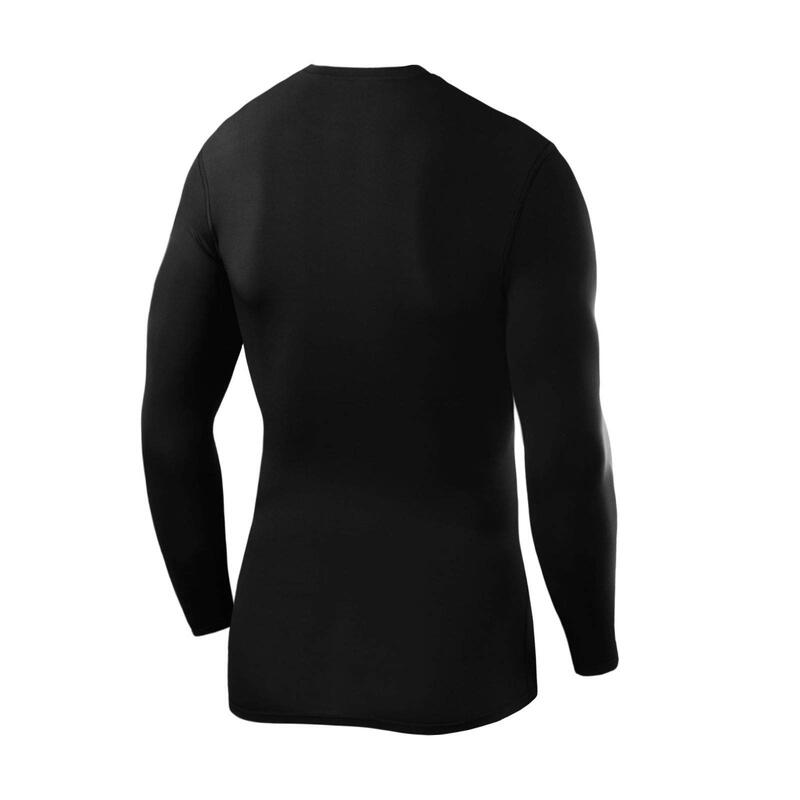 Top girocollo a manica lunga da uomo Baselayer