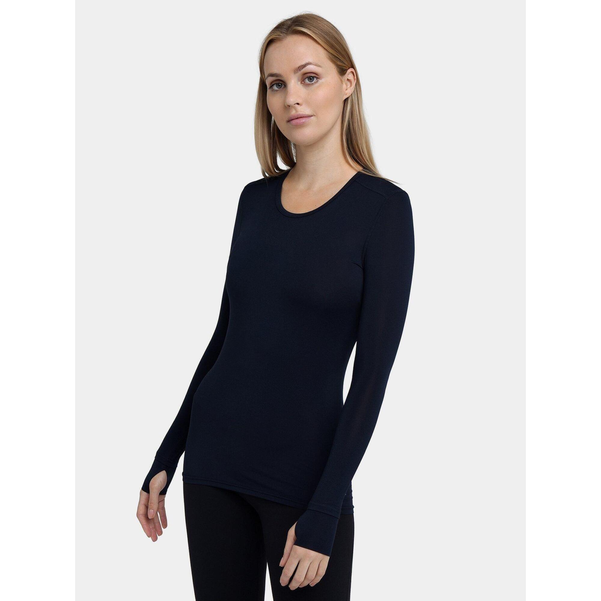 Women's Stamina Running Top with Zip Pocket - Night Sky 1/5