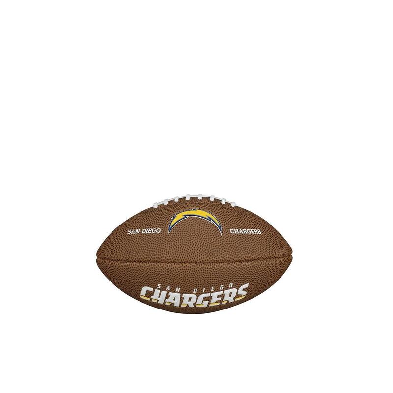 Wilson F1533XB Mini club des Chargers avec logo de l'équipe NFL