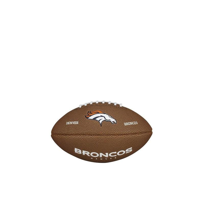 Wilson F1533XB Mini club Broncos avec logo de l'équipe NFL