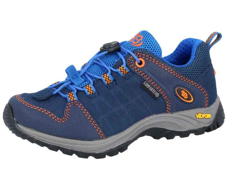 Multifunktionsschuh blau wasserdicht Jungen Outdoorschuh Chardon