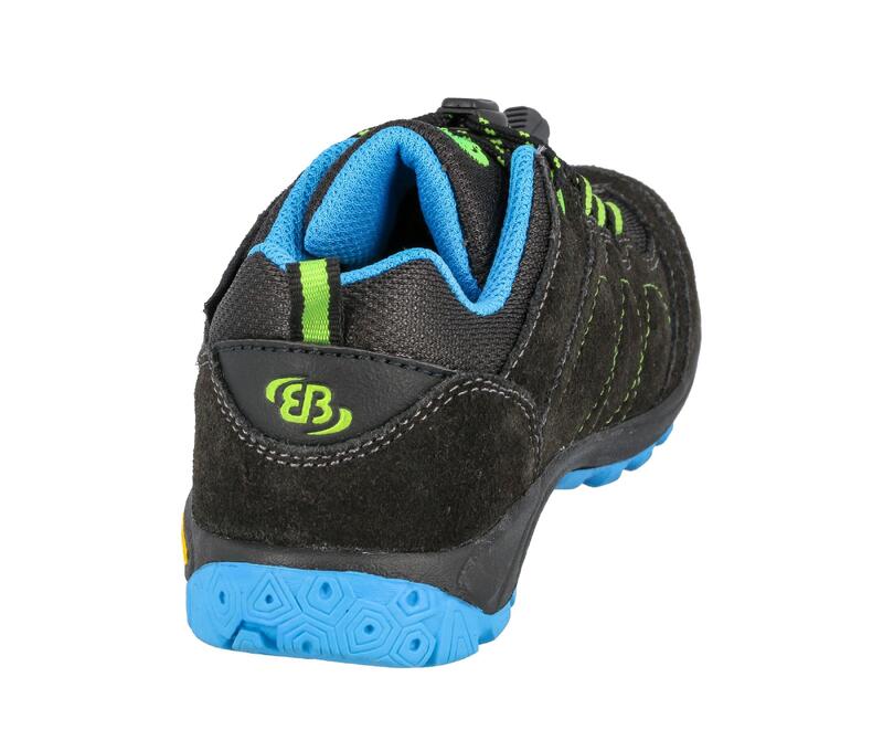 Wanderschuh Outdoorschuh Bergen Low Jungen in grau