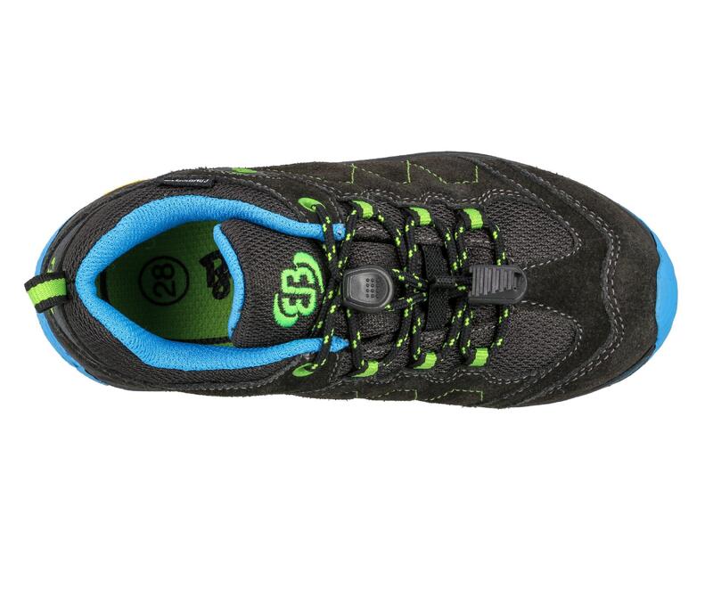 Wanderschuh Outdoorschuh Bergen Low Jungen in grau