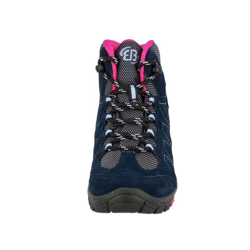 Wanderschuh Outdoorstiefel Bergen High Mädchen in blau