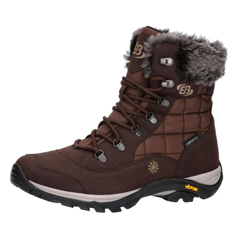 Winterstiefel braun wasserdicht Damen Winterboot Himalaya