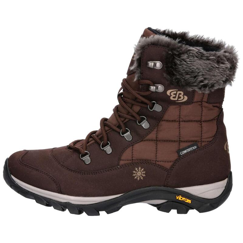 Winterstiefel braun wasserdicht Damen Winterboot Himalaya