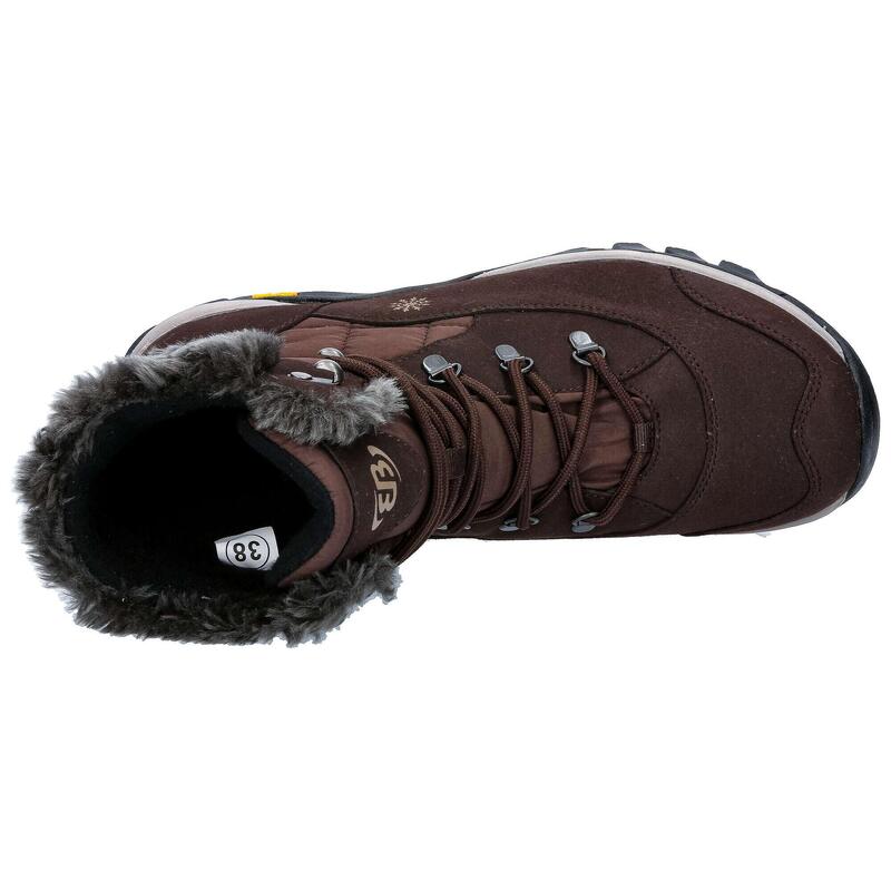 Winterstiefel braun wasserdicht Damen Winterboot Himalaya