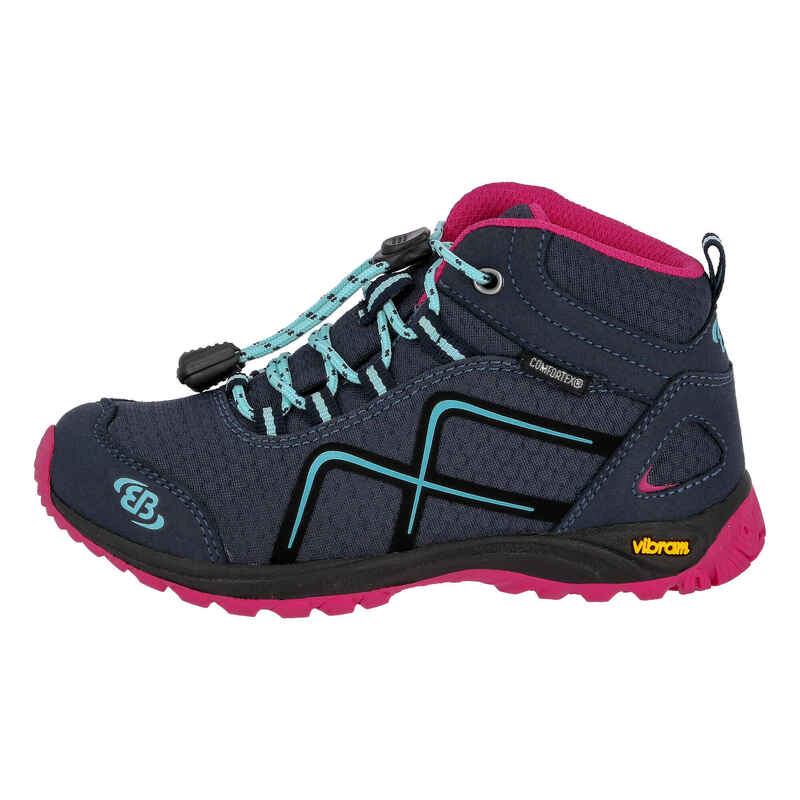 Wanderschuh blau wasserdicht Mädchen Outdoorstiefel Guide High