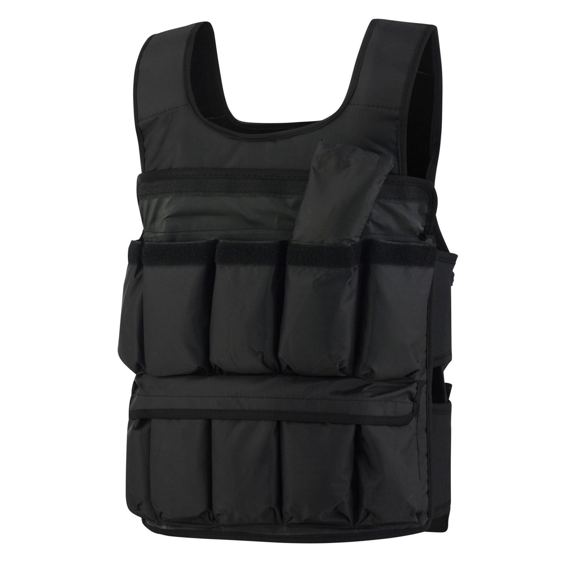 Gewichtsweste 10 kg mit verstellbarem Gewicht THORN FIT 2/2