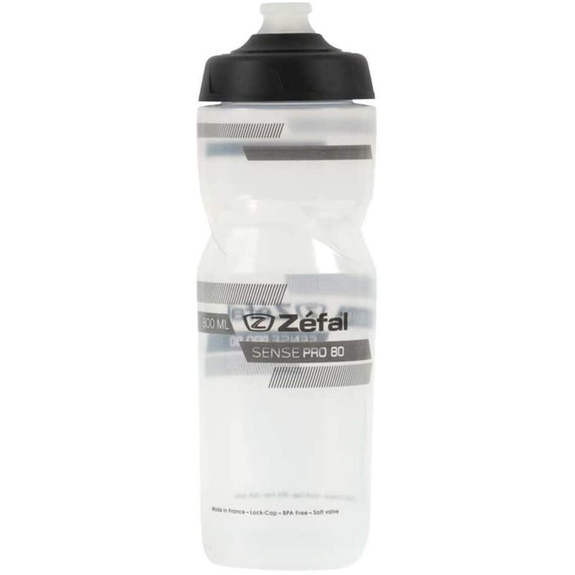 Zefal Sense Pro 80 Water Bottle - Translucent 1/3
