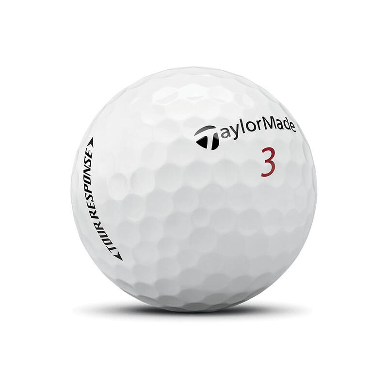 Caja de 12 bolas de golf TaylorMade Tour Response blancas