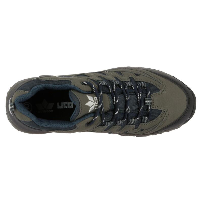 Outdoorschuh blau wasserdicht Herren Outdoorsschuh Steppe Low