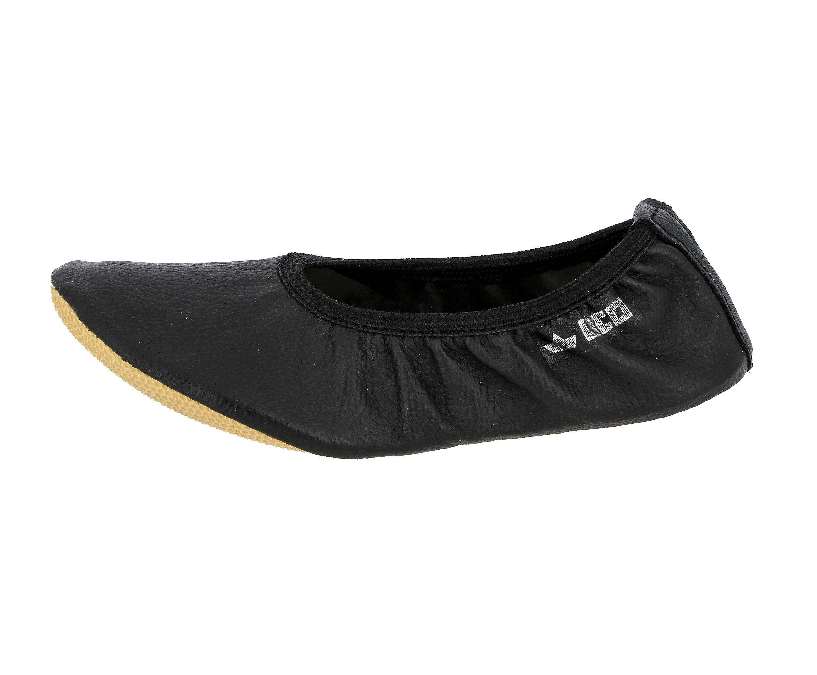 Chaussures - Gymnastique - Filles - Slip-on cuir, semelle caoutchouc - G1 2/5