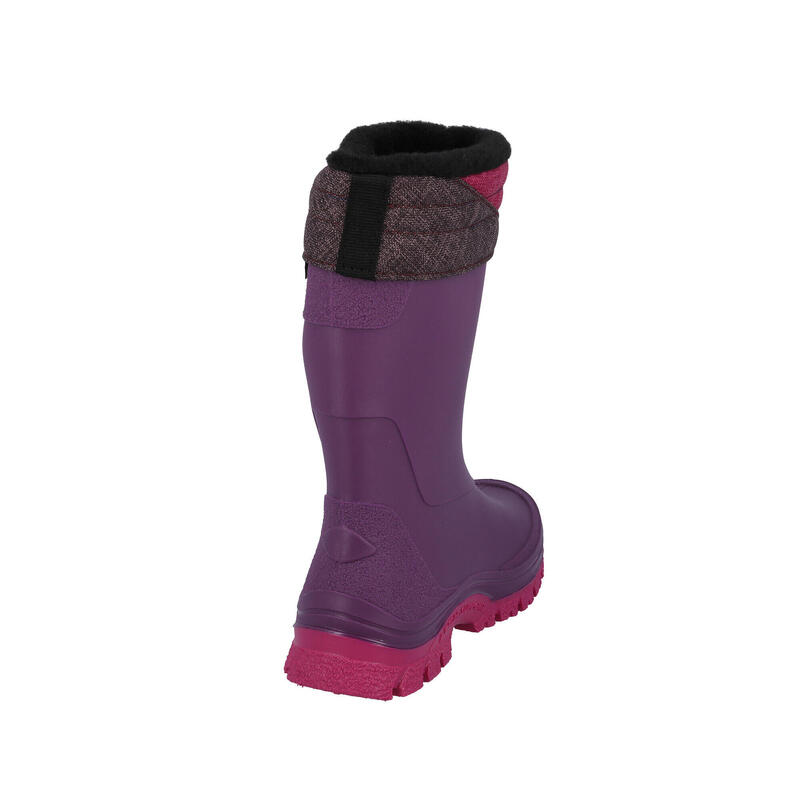 bottes en caoutchouc violet Filles Robby