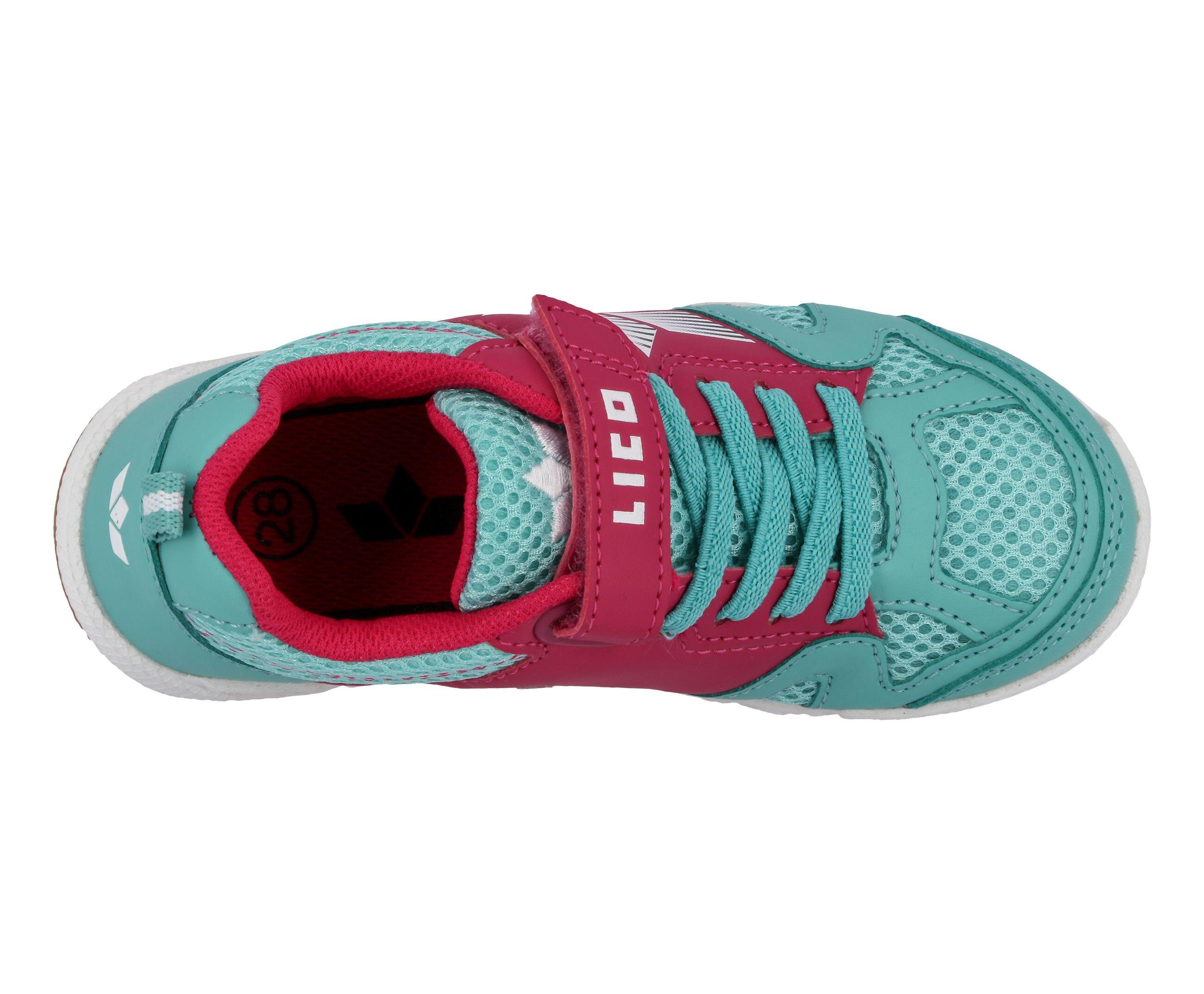 Indoorschuh Mädchen Klettverschluss LICO Sport VS 5/6