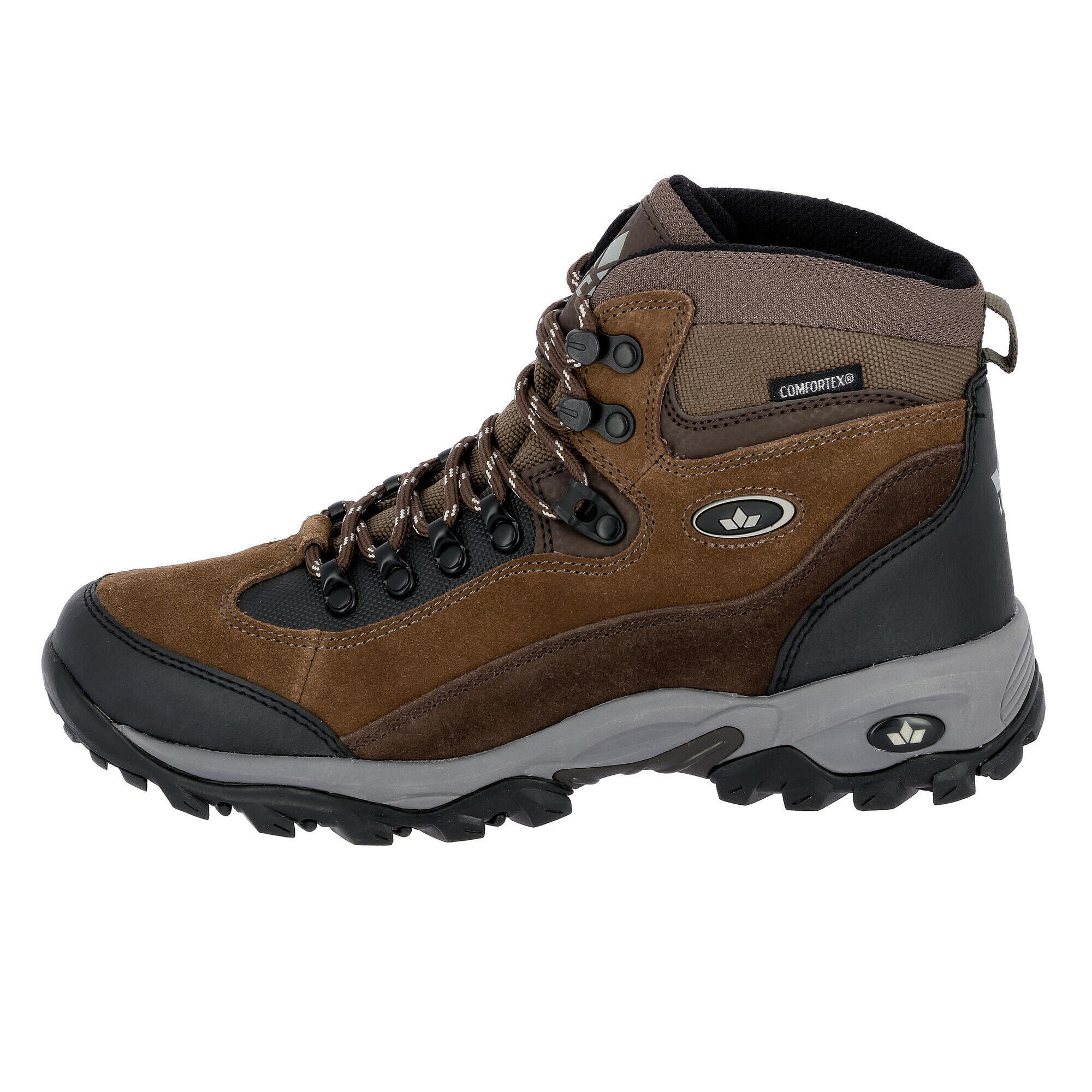 LICO Wandelschoen bruin waterproof Heren Milan Decathlon