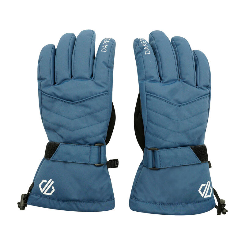 Womens/Ladies Acute Ski Gloves (Dark Denim)