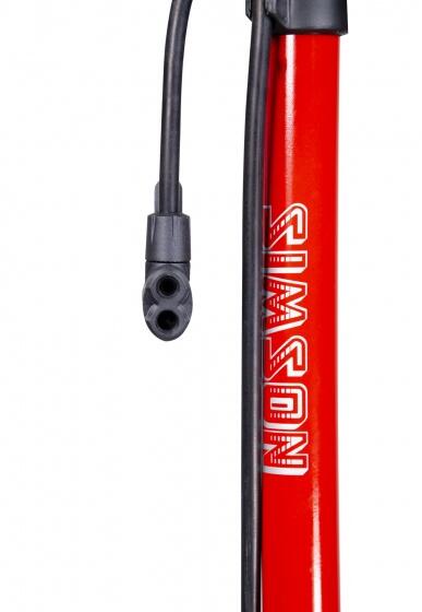 Pompe vélo haute pression Simson Excellent 60 cm rouge. 6/7