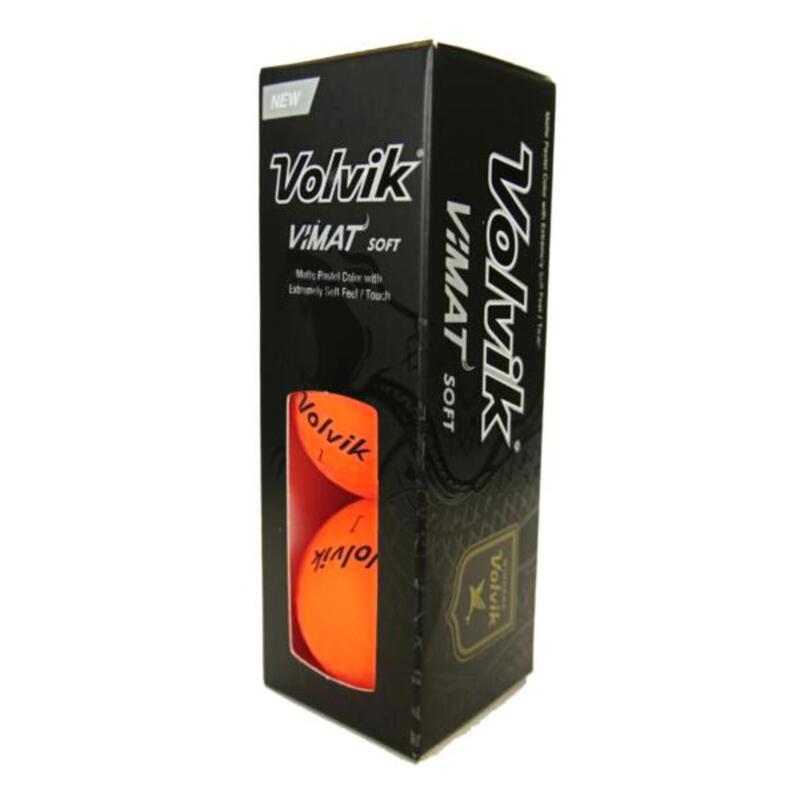 PELOTA DE GOLF VIMAT X12 NARANJA