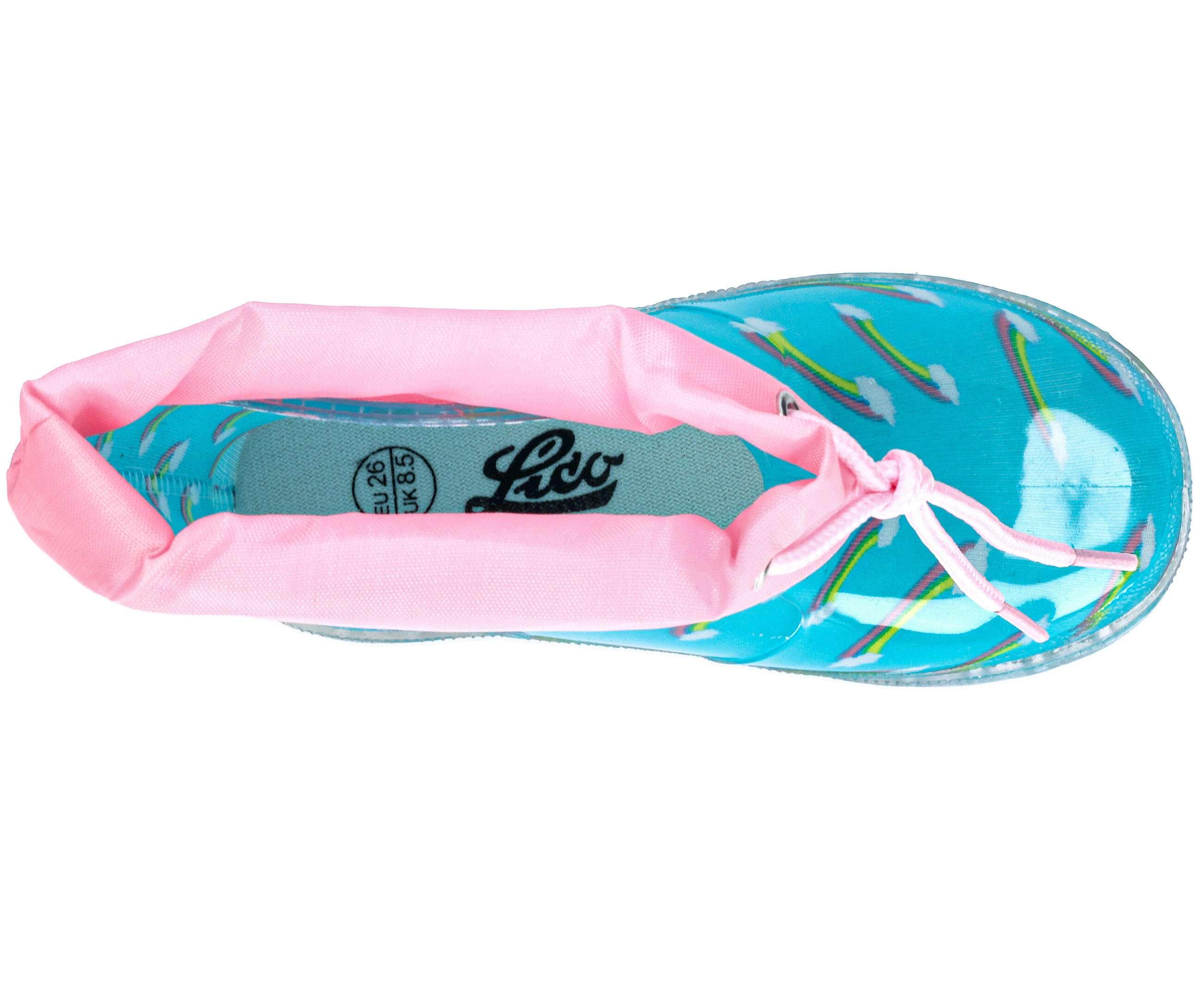 bottes en caoutchouc Mocassins Filles LICO Power Blinky 5/7
