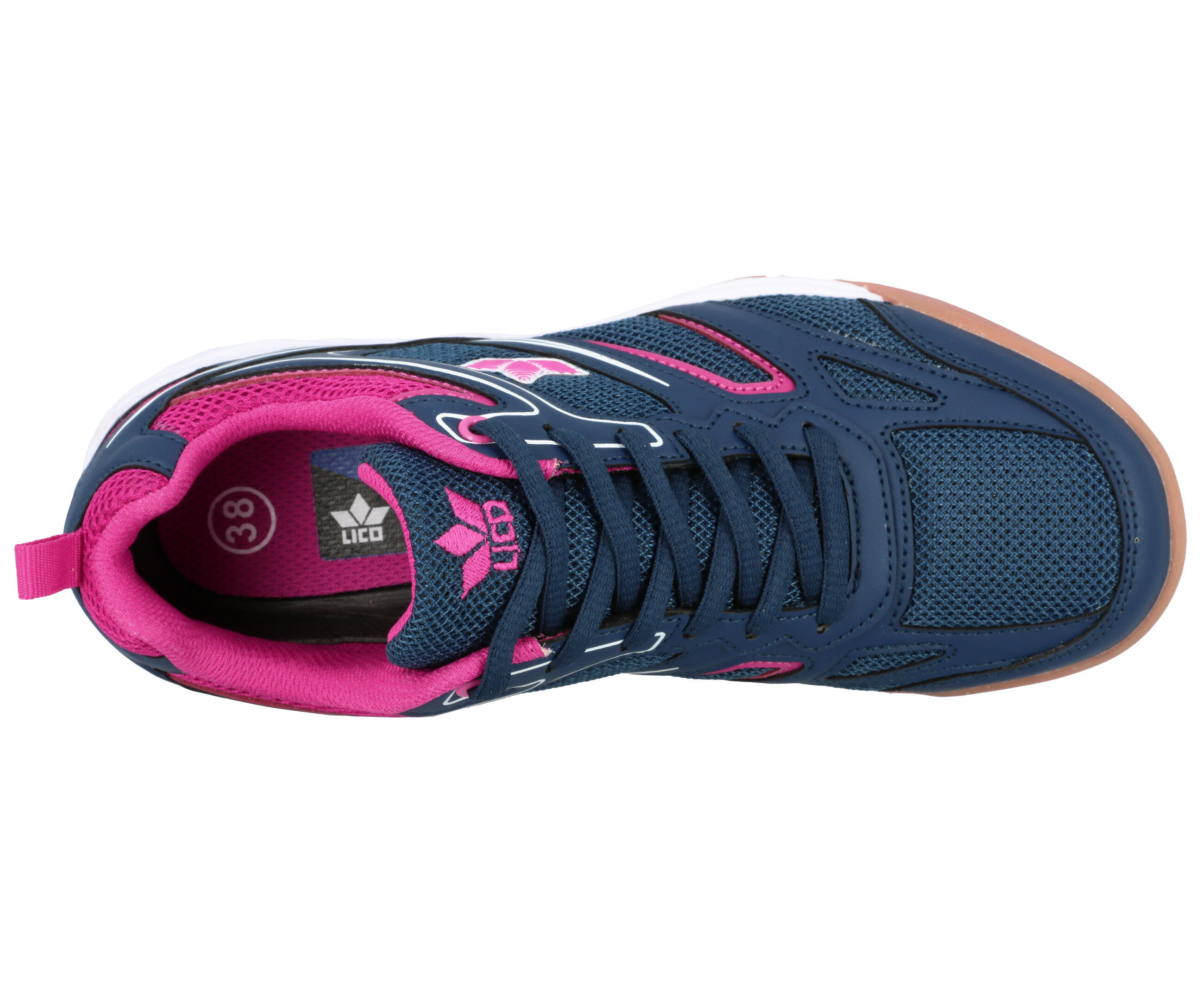 Chaussures LICO Airsoft Indoor femmes bleu nylon 5/6