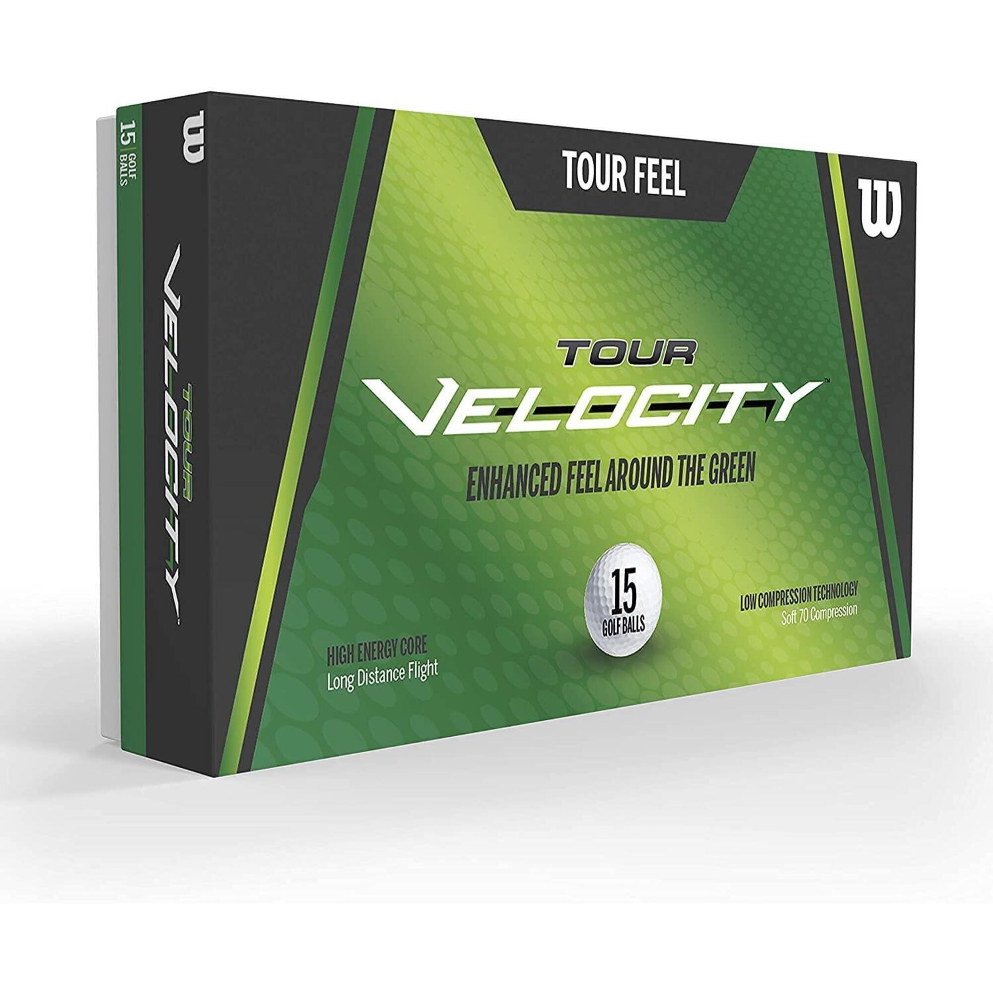 BOLA DE Golfe BRANCA Velocity Feel  X15 1/3