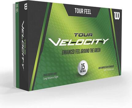 BALLE DE GOLF VELOCITY FEEL X15 BLANC