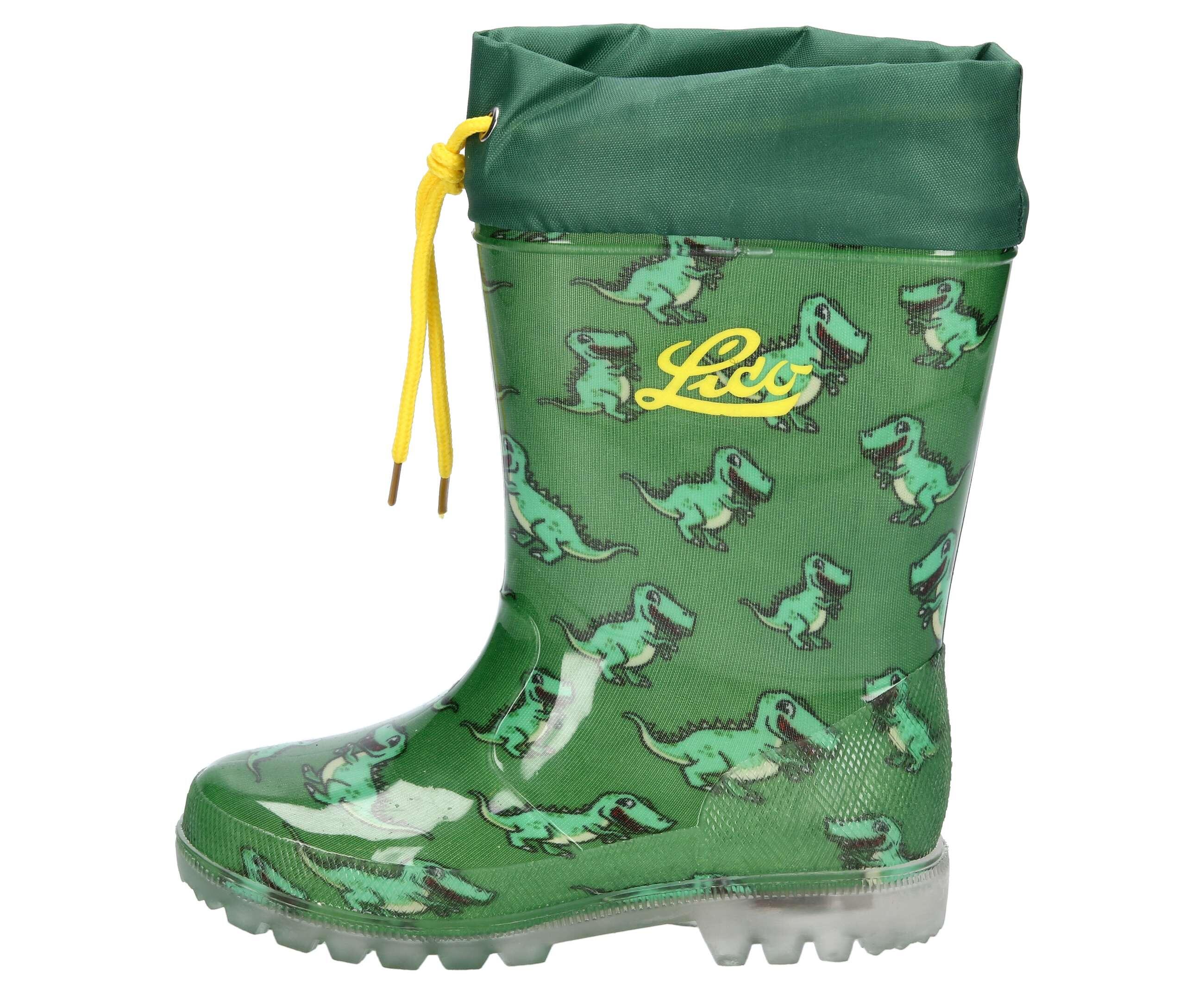 bottes en caoutchouc Mocassins Garçons LICO Power Blinky 2/7