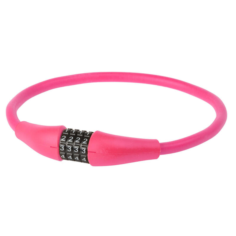 Cable Figura Bloqueo M - Silicon de onda 900 x 12 mm - Rosa