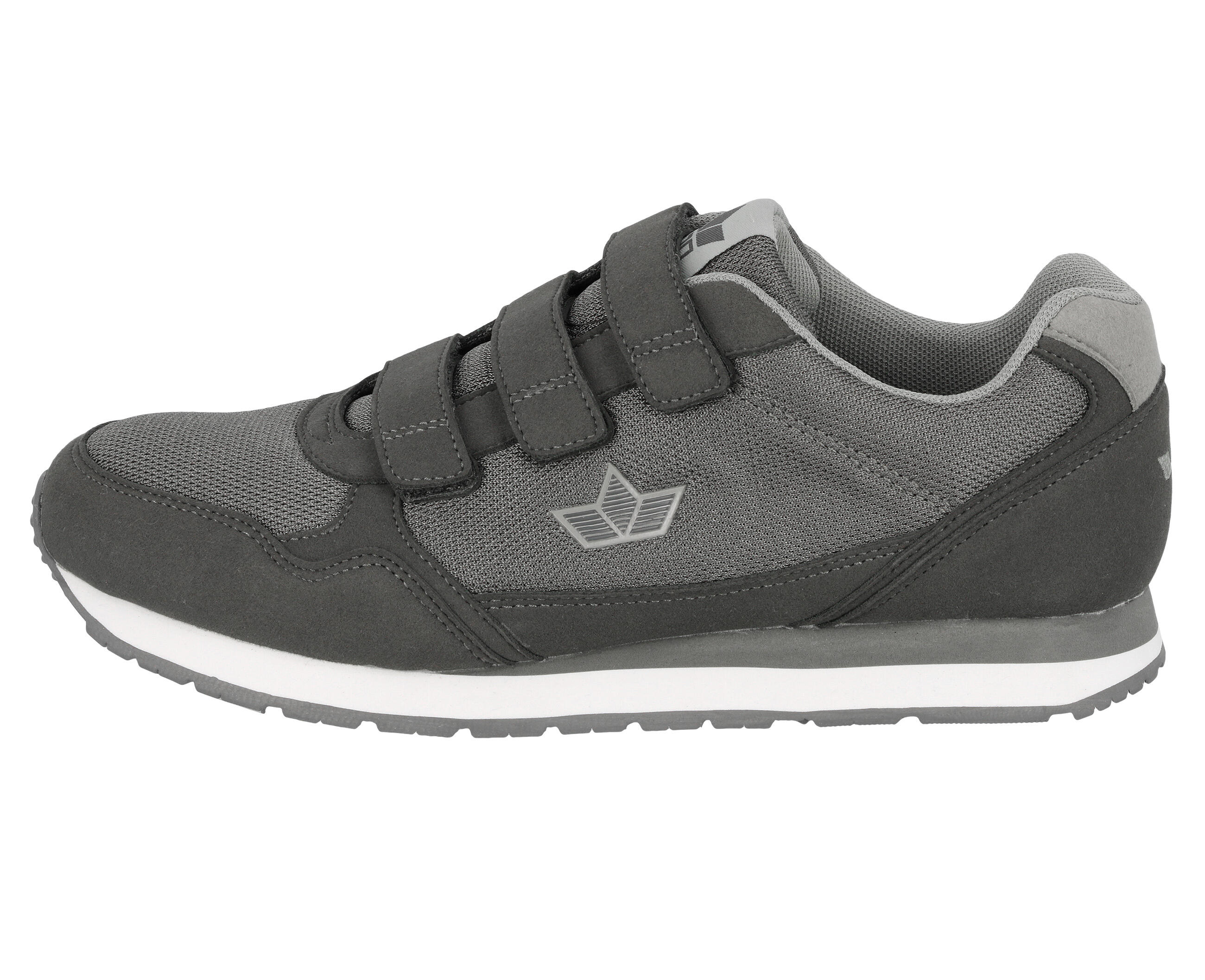 LICO LICO Simon V Men's Nylon Shoe Grey Velcro