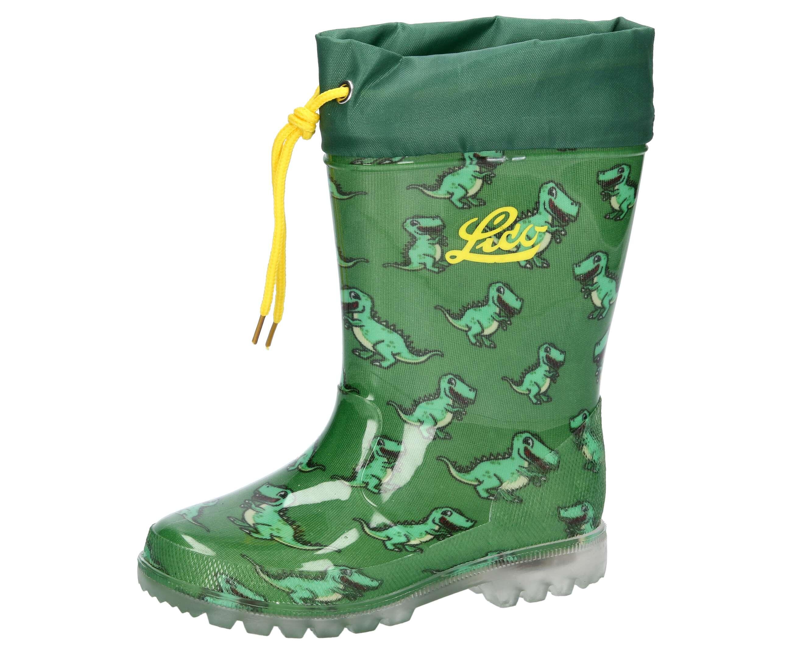 LICO Gummistiefel Jungen Slipper LICO Power Blinky