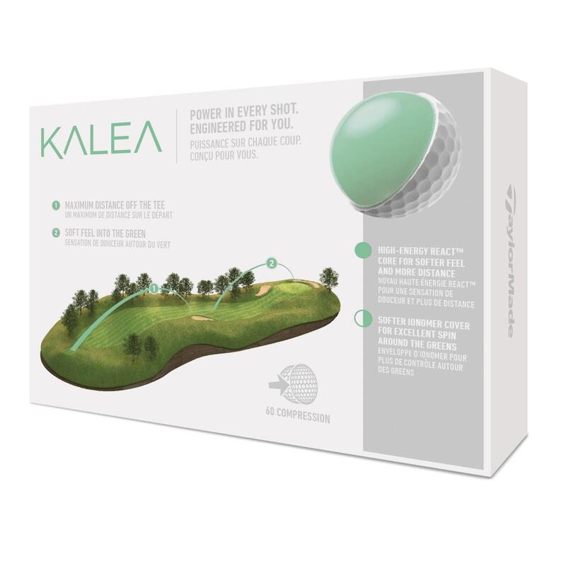 PELOTA DE GOLF KALEA X12 BLANCO