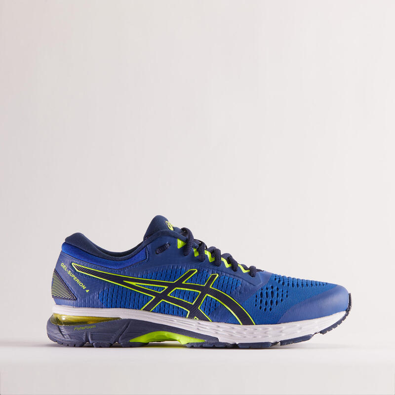 Reconditionné - CHAUSSURE DE RUNNING HOMME ASICS GEL SUPERION BLEU - Très bon