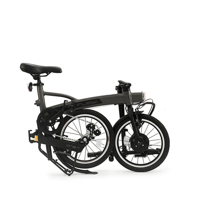 Bicicleta eléctrica muito leve e dobrável Flebi Evo 3.0 titanium