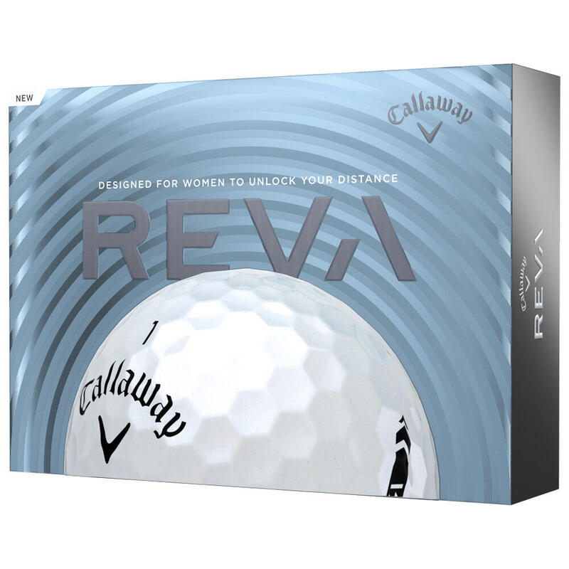 Bola Golf  REVA Blanco x12