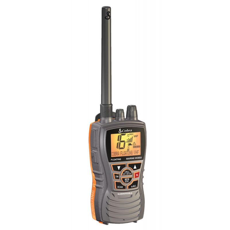 Rádio VHF portátil flutuante à prova de água COBRA H350