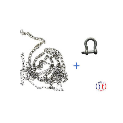Pack mit 10 m Kette, feuerverzinkt, kalibriert, ISO24565 - 10 mm