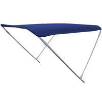 Bimini alu brossé 2 arceaux - Bleu - ORANGEMARINE
